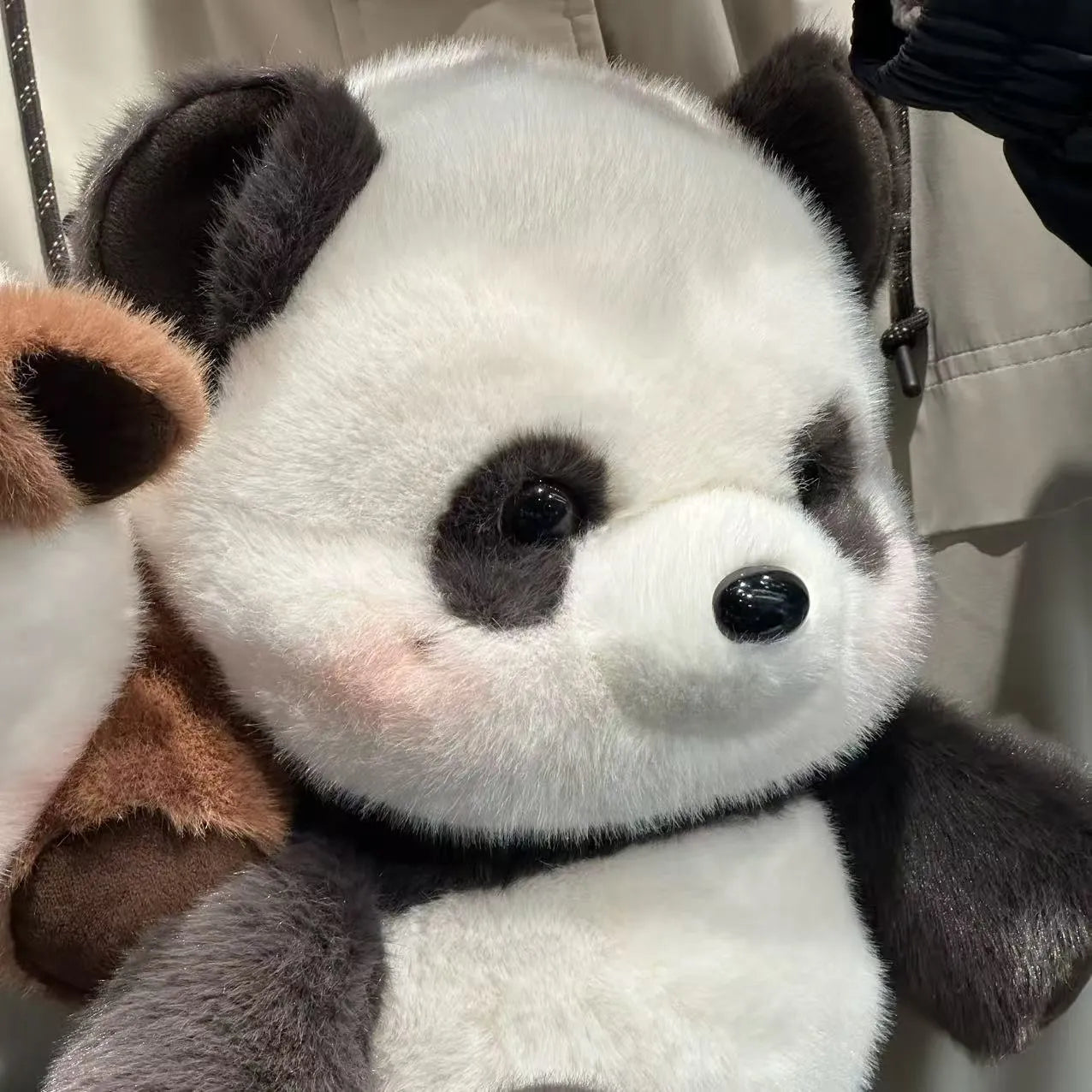 Cute Running Panda Stuffed Animal