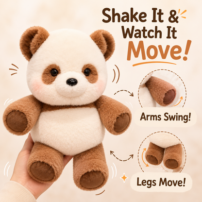 Cute Running Panda Stuffed Animal