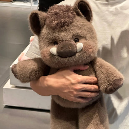 Cute Running Wild Boar Stuffed Animal