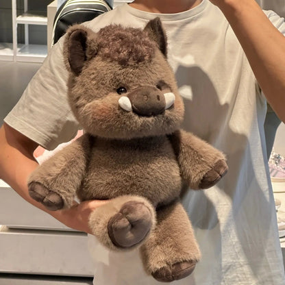 Cute Running Wild Boar Stuffed Animal