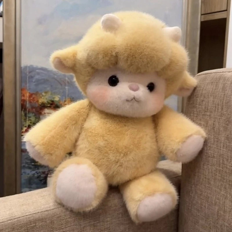 Cute Running Lamb Stuffed Animal