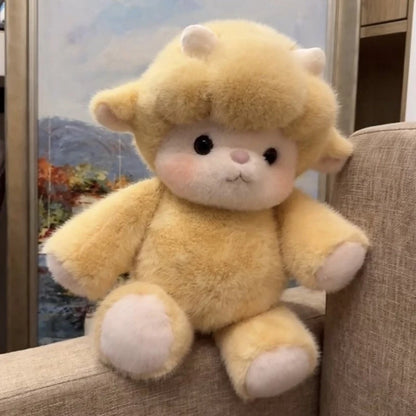 Cute Running Lamb Stuffed Animal